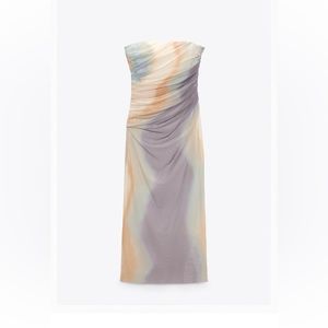 Zara Tie Dye dress NWT